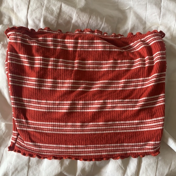 Red tube top - Picture 2 of 4